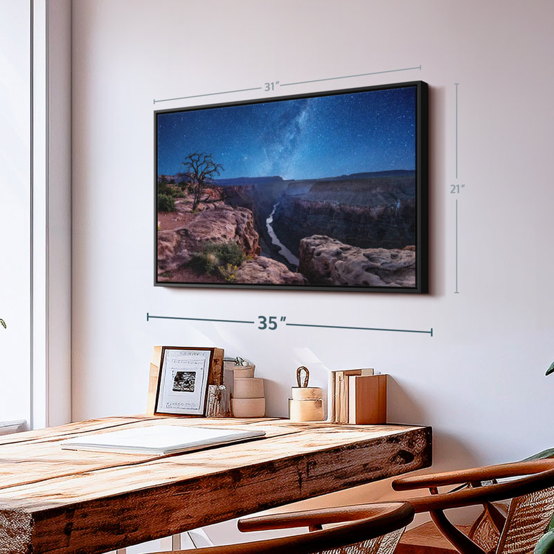 Impression sur toile Grand Canyon, H 21 po x l 31 po