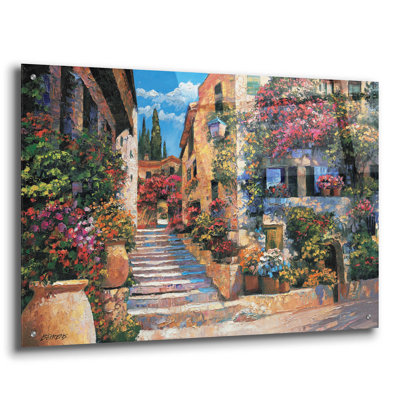 " Riviera Stairs " by Howard Behrens