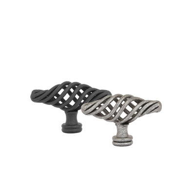 Emtek Wrought Steel Bastogne Cabinet T-Knob