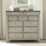 Commode double 11 tiroirs l 54 po Cathleen