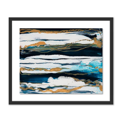 Horizontal Stripes Print by Kim Whiteside