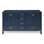 Cambridge 60'' W Double Bathroom Vanity Base-868186211-932667366