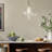 1 Light Pendant with Clear Glass-111187490-111187492-111187497