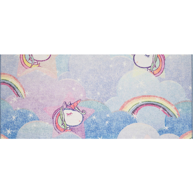 Tapis de couloir élégant (2,5 x 7,5 pi), 100% polyester, 1,1 lb / pi² | Poils de 4 mm de hauteur, dessous en polyester recyclé | Lavable à la machine, écologique | Parfait pour les entrées, les salons et les couloirs