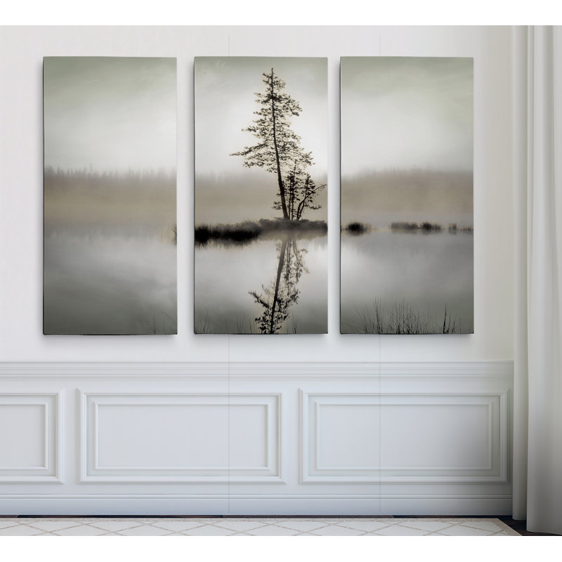 «Sunrise Reflection», reproduction d'impression sur toile, H 32 po x l 48 po