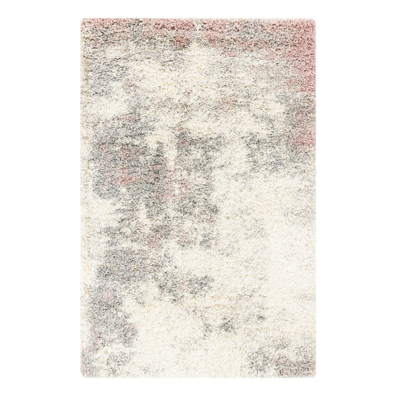 Performance Abstract Indoor Rug, Rectangle 4'1" x 6'1"