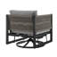 Chaise longue d'extérieur pivotante Florentine