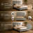 Arden Solid Wood Panel Bed - Queen, Gray Driftwood-87732041-87732040