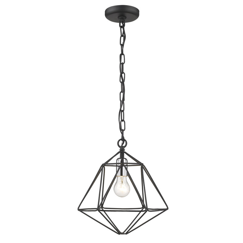 Luminaire suspendu géométrique 1 lumières unique Kiely