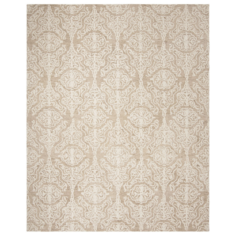 Davyan Hand Tufted Wool Ikat Rug