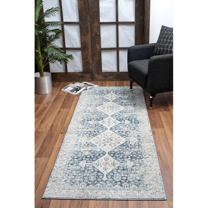 Noble 5 Ft. 3 In. X 7 Ft. 3 In. Area Rug Medallion Pattern Area Rug – Timeless Design, Soft, Stain Resistant For Living Room, Bedroom, Entryway And High-Traffic Areas