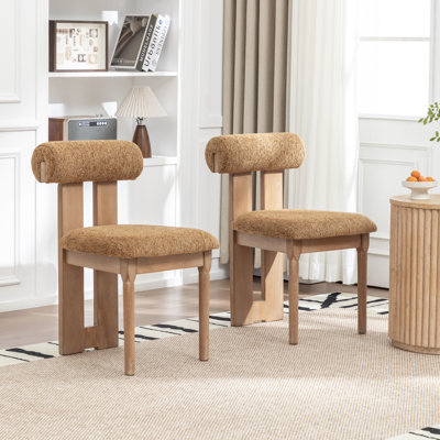 Morral Upholstered Solid Wood Dining Chair