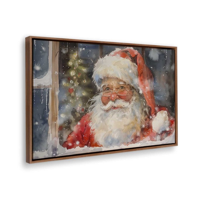 Impression sur toile Twinkle Through Time, H 20,75 po x l 30,75 po, Noyer
