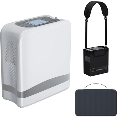 Small 1-7l Portable Oxygen Machine With Accessories-travel Use Oxygen-generator Device,93%