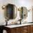 Bhagwan 1 - Light LED Dimmable Gold Armed Sconce