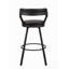Ensemble de chaises pivotantes à hauteur de comptoir 29 pouces 2 pièces 360 degrés-114326387