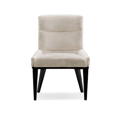 Modern Edge Upholstered Side Chair in Gray -  Caracole Modern, M102-419-272