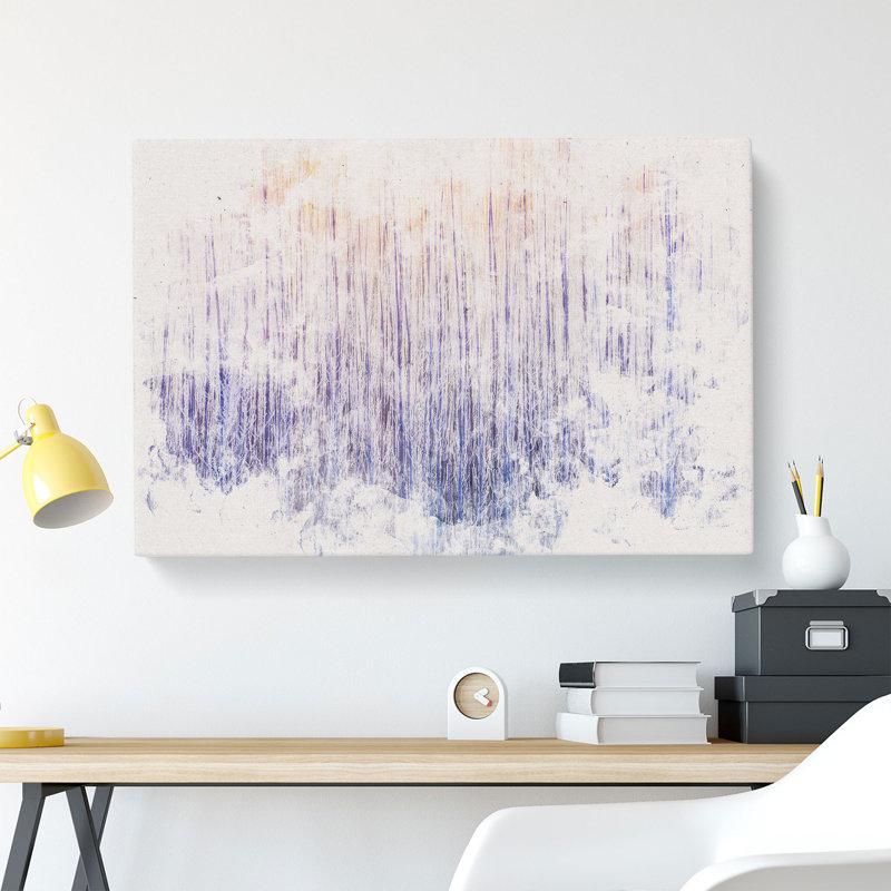 Warm Winter Forest - Wrapped Canvas Print, 35cm H x 50cm W x 3cm D