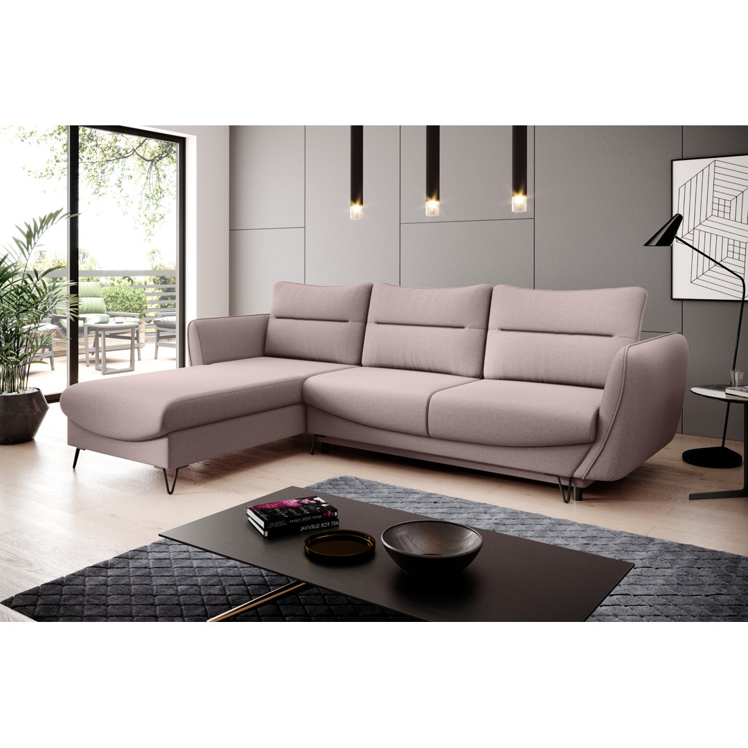 Ecksofa Storden mit Bettfunktion