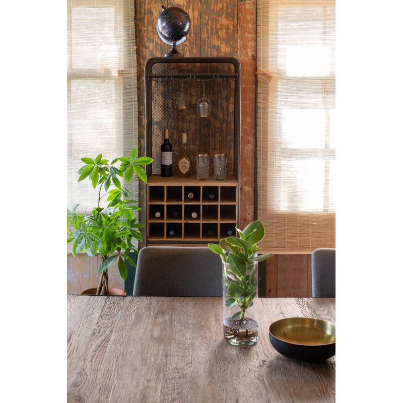 Vino Solid Wood Bar Cabinet