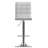 Swivel Upholstered Adjustable Height Counter Stool-19916905