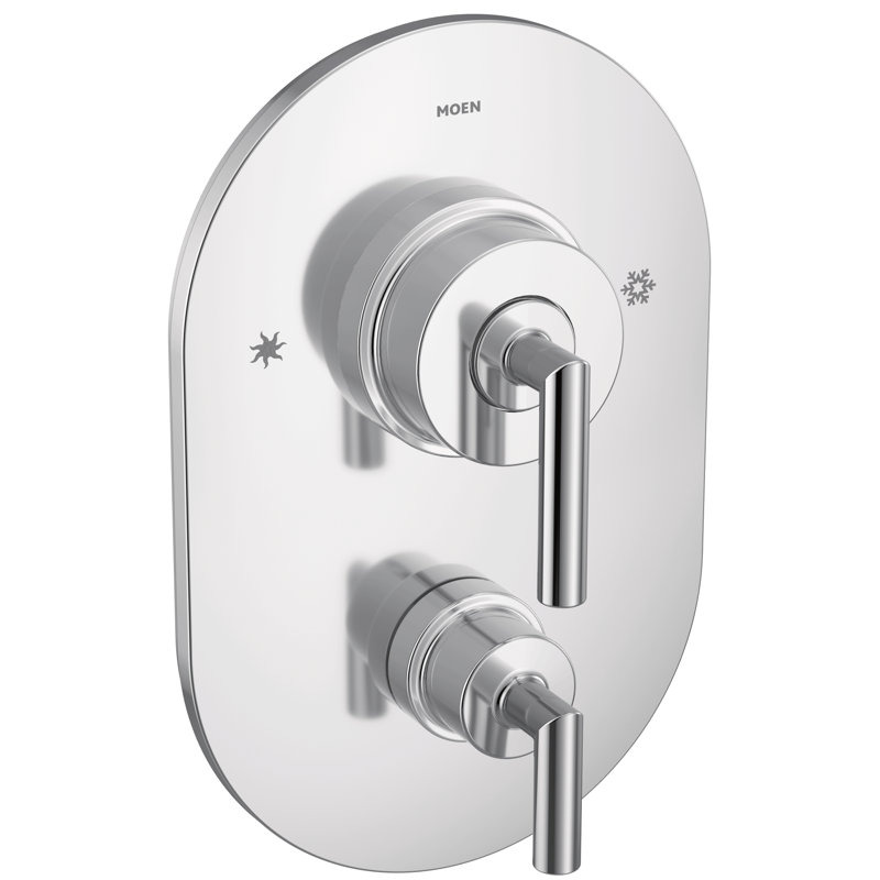 Arris Posi-Temp with Built-in 3-Function Transfer Valve Trim Kit, Chrome