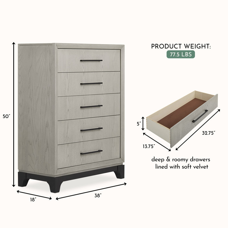 Evolur Remy Tall Chest