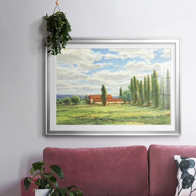 Cinéma d'été, Argent, H 19 po x l 27 po x P 1,5 po