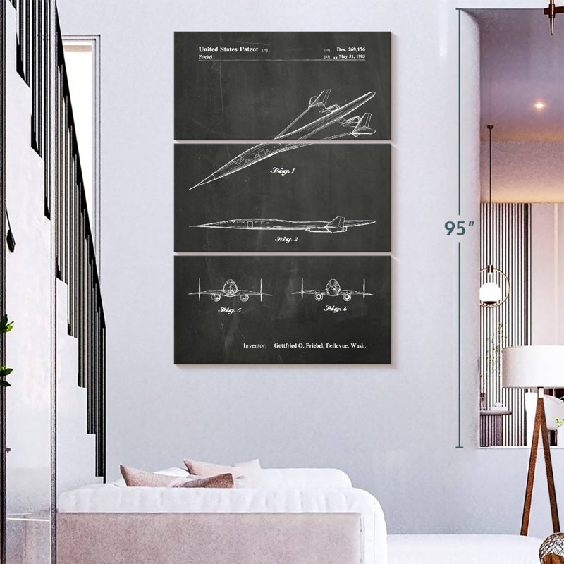 Tableau noir Laelle I, H 65 po x l 42 po