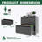metal frame File Cabinet with 2 Drawers-1808491996