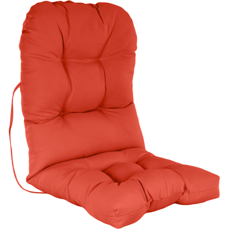 Coussin de siège / de dossier d'intérieur / d'extérieur, Orange foncé