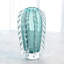 Vase à franges - Azur