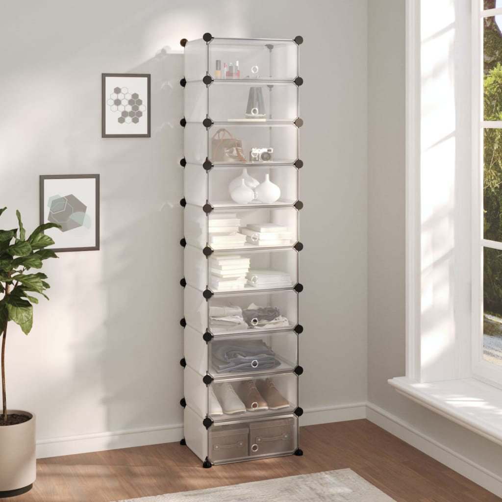 Rebrilliant 20 Pair Stackable Shoe Rack