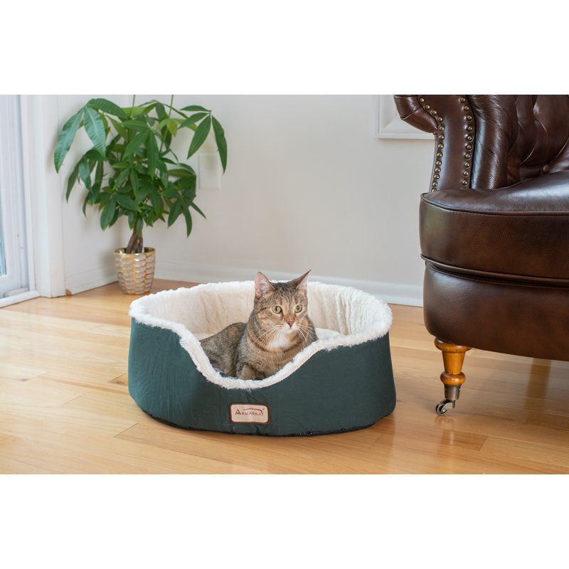 Lit pour chat avec coussin laurel