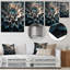 - Décoration murale florale en métal Dahlia-87830251