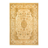 Classic One-of-a-Kind 6' 3" X 8' 10" Hand Knotted Area Rug