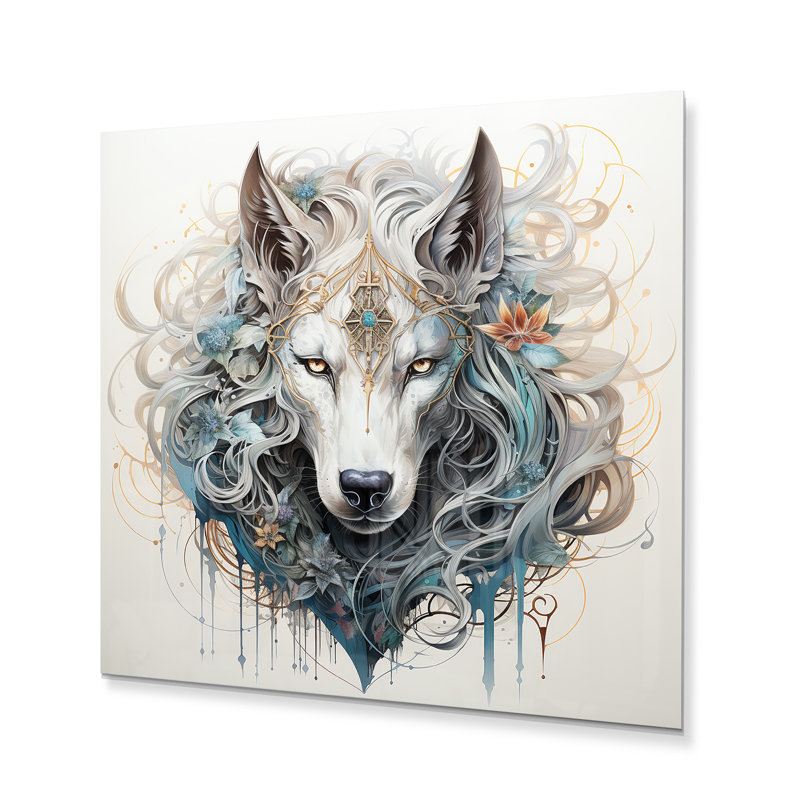 Mystery Creatures Embark on I - Fantasy, impression sur métal, H 16 po x l 16 po x P 1 po