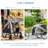 Foldable Pet Jogger Stroller with Detachable Carrier-65736251