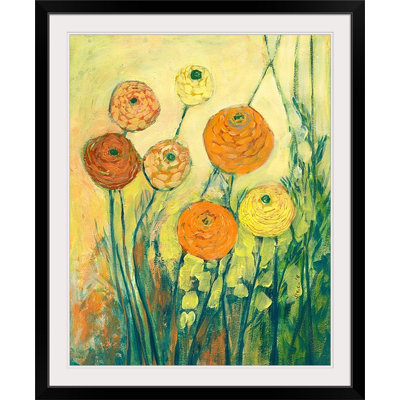 « soleil en fleur »-reproduction d’impression