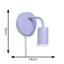 Carmala Plug-in Armed Sconce-1407995533-1407995532