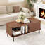Table basse 47,2 po Mid Century Modern-1545713344