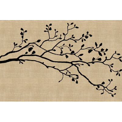 Branch Silhouettes - Wrapped Canvas Painting
