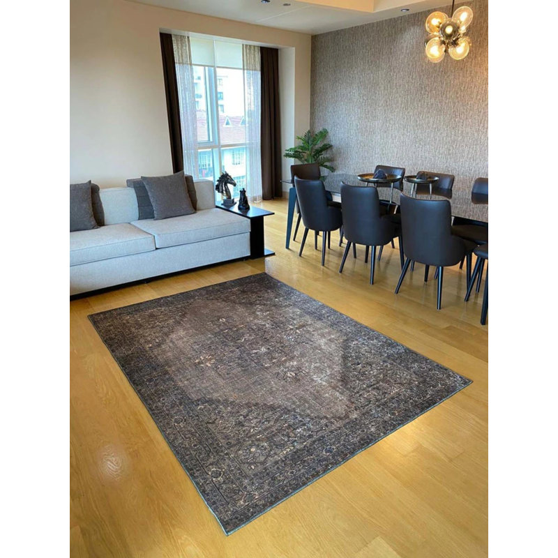 Tapis Toscana avec envers antidérapant, Rectangle 3 pi 11 po x 6 pi 7 po