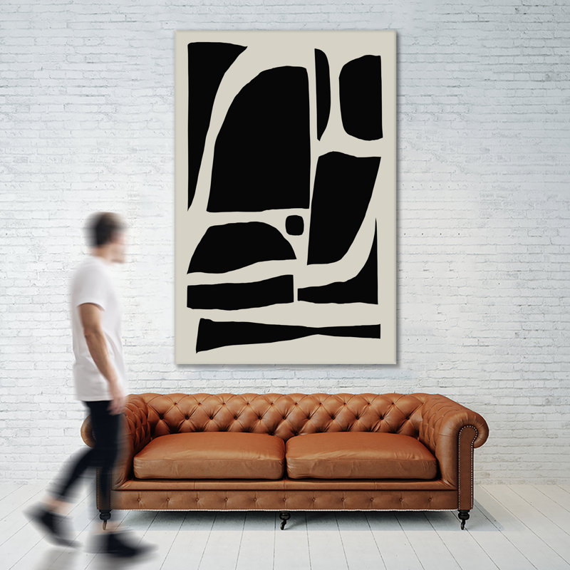 " Pieces ", 72" H x 72" W x 1.5" D