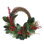 23'' Holiday Wreath with Mixed Greenery, Berries and Pinecones
