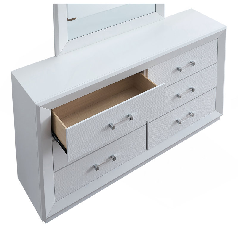 Mars G001700-D DRESSER (sans miroir), blanc