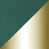 Green Velvet / Gold selected
