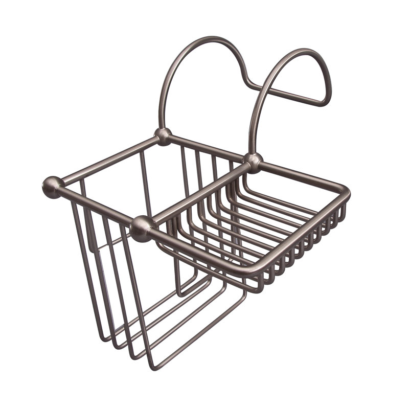 Chariot de douche Wampler, Nickel brossé