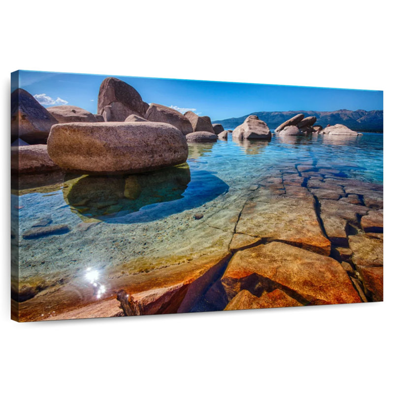 Pierres d'Alvord Lake Tahoe, H 24 po x l 36 po
