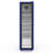 10 Cu.Ft. Commercial Beverage Refrigerator Refrigerated Display Case In Black With Outer Blue Light